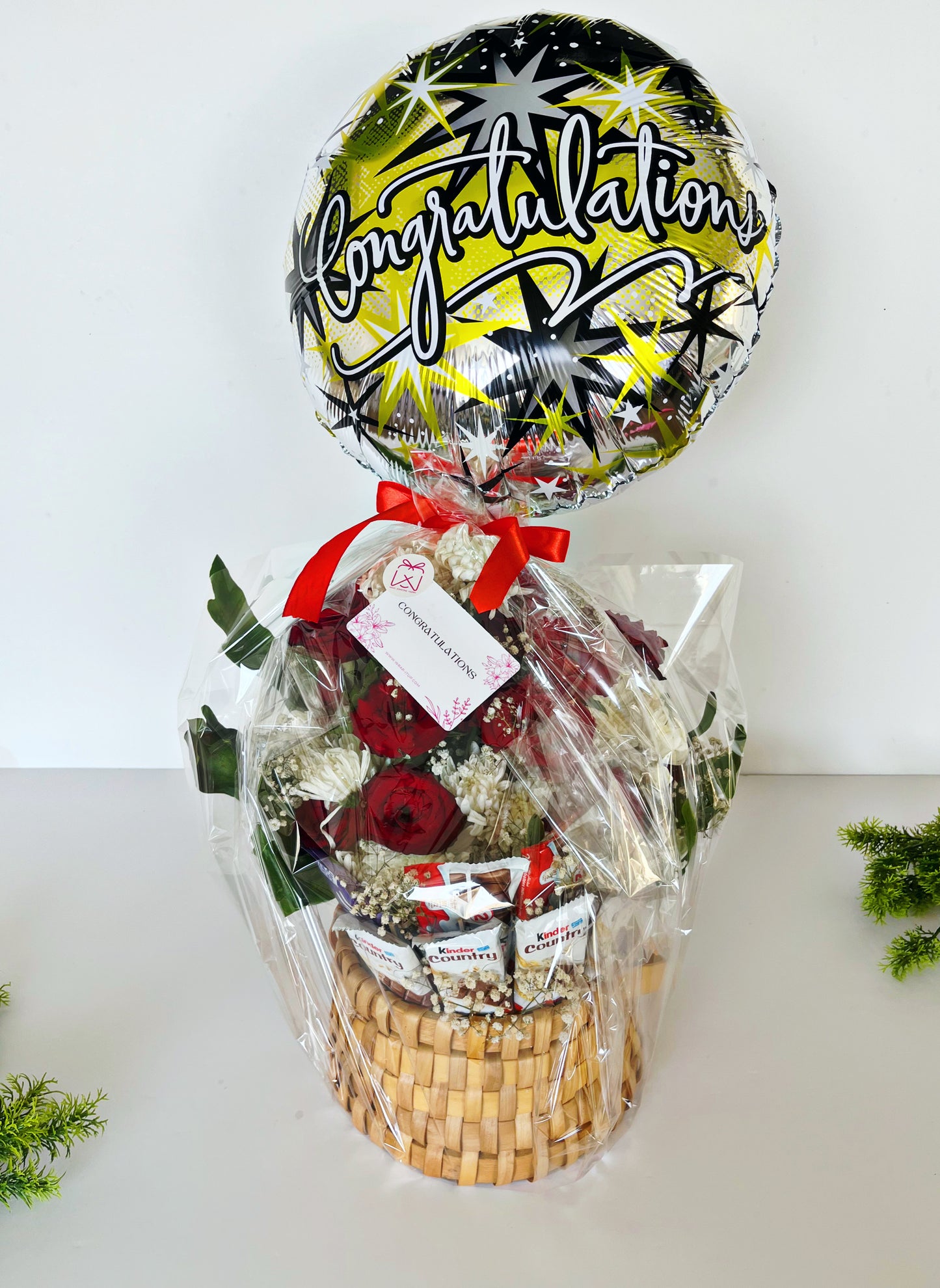 Floral & chocolate Basket