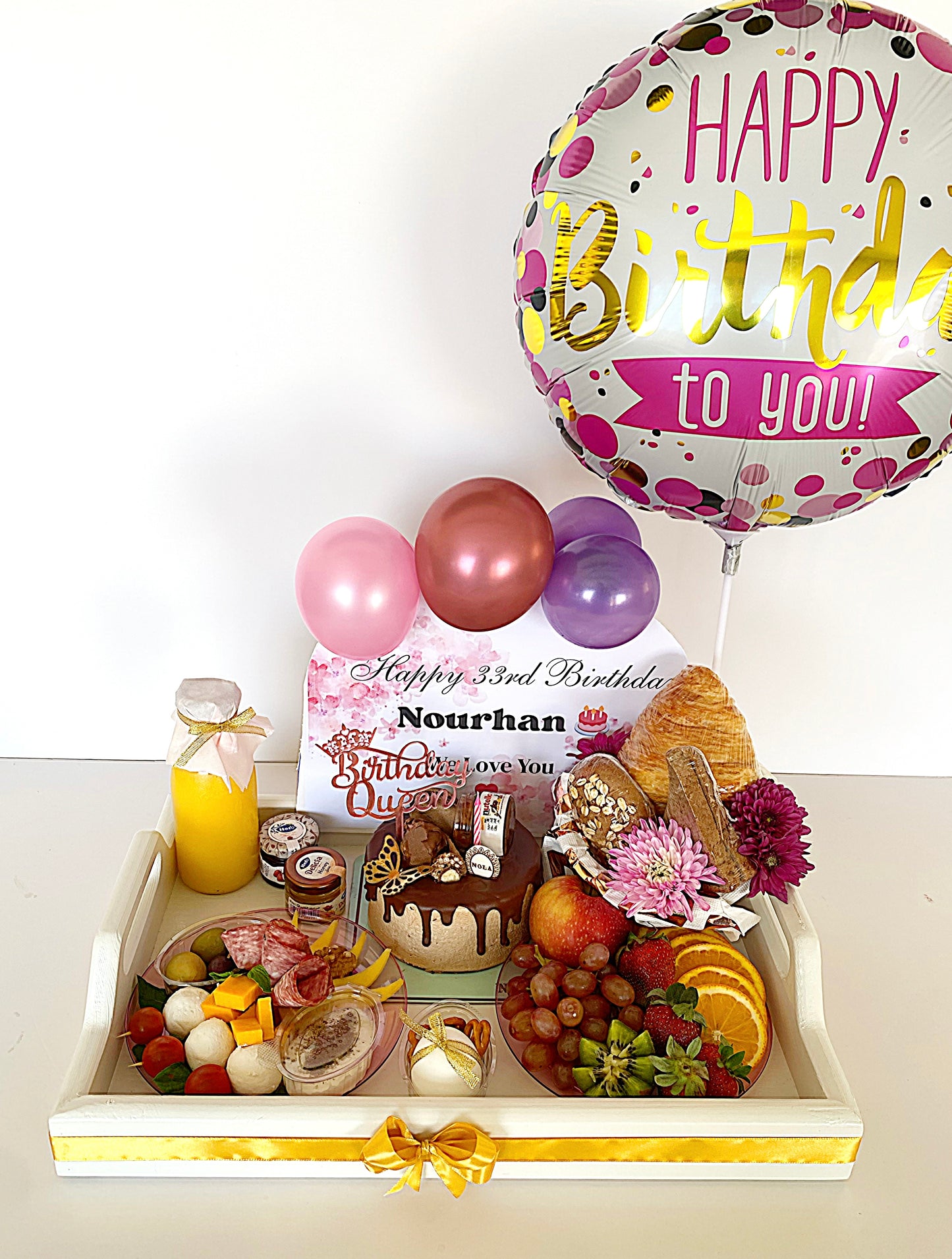 Royal Tray with a Cake