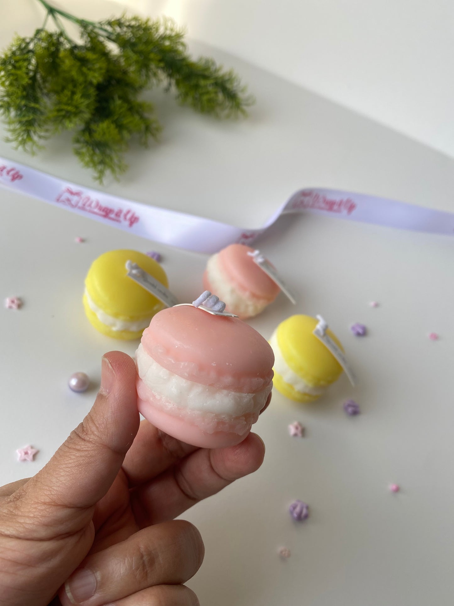 Macron mini candle