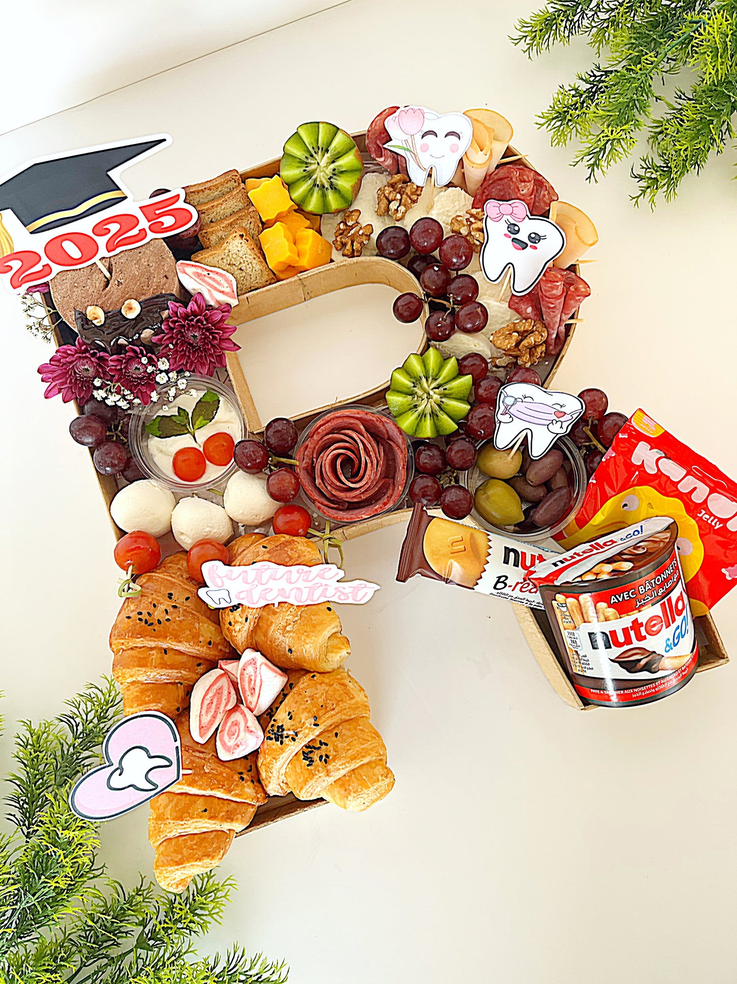 Letterlicious graduation tray