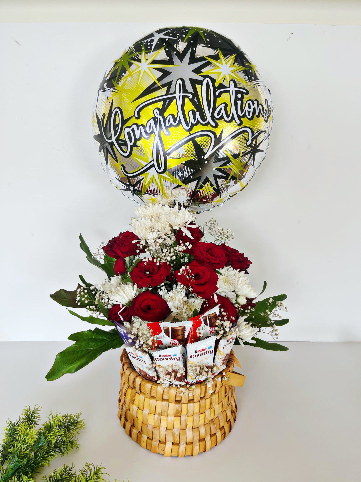 Floral & chocolate Basket