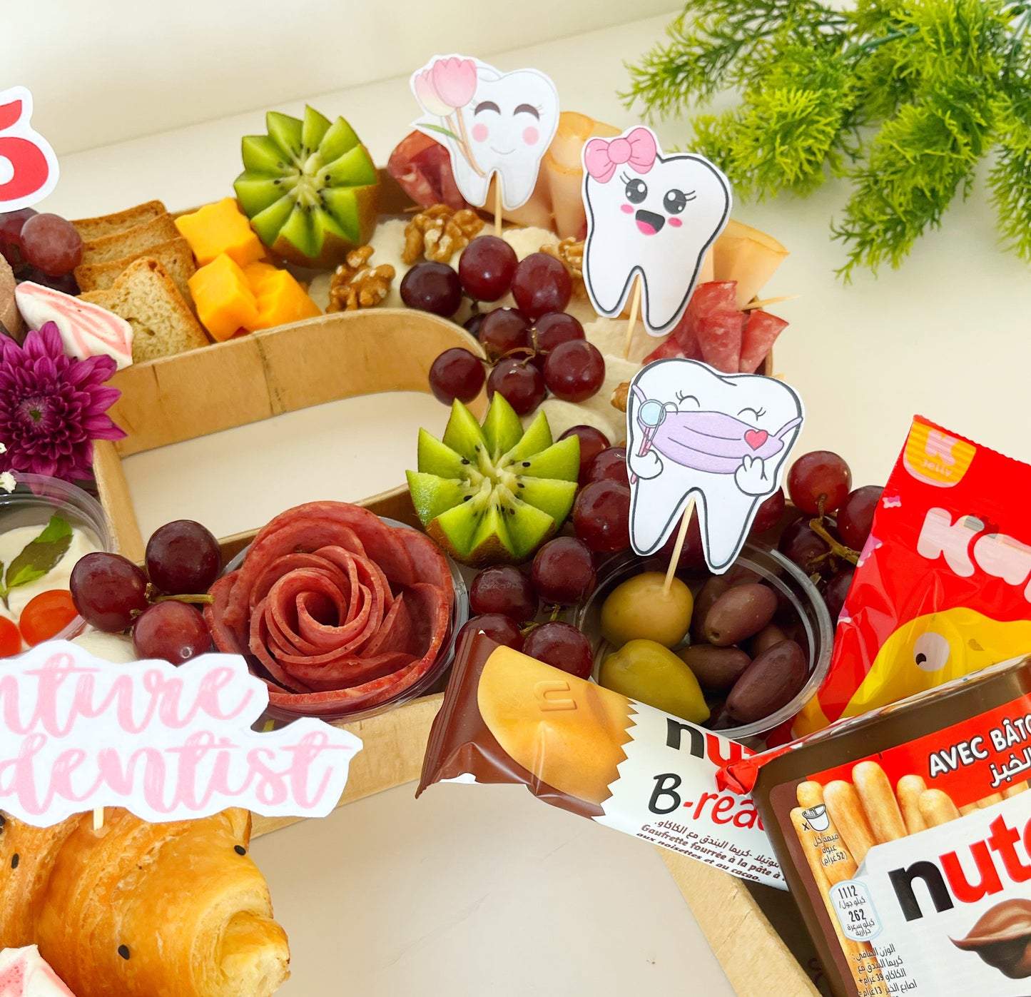 Letterlicious graduation tray