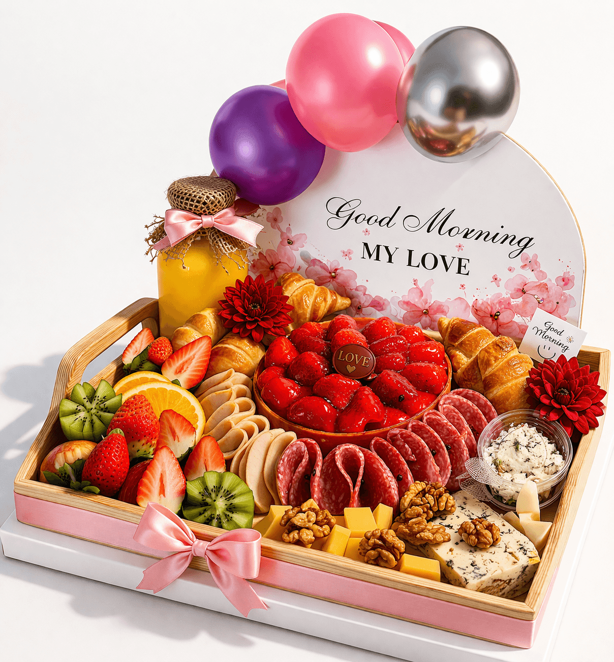 Royal Cheese and Cake Tray