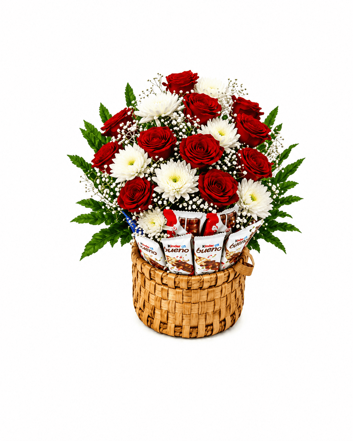 Luxury Floral Chocolate Basket