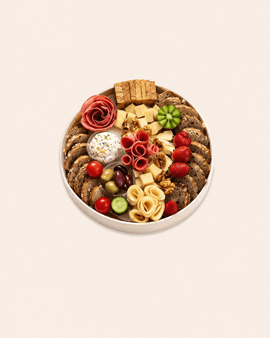 Gourmet healthy cheese platter (medium size)