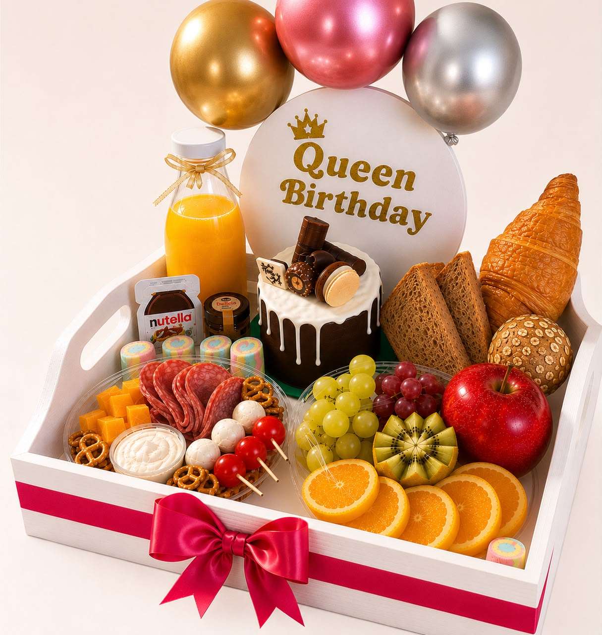 Royal Tray with a Cake