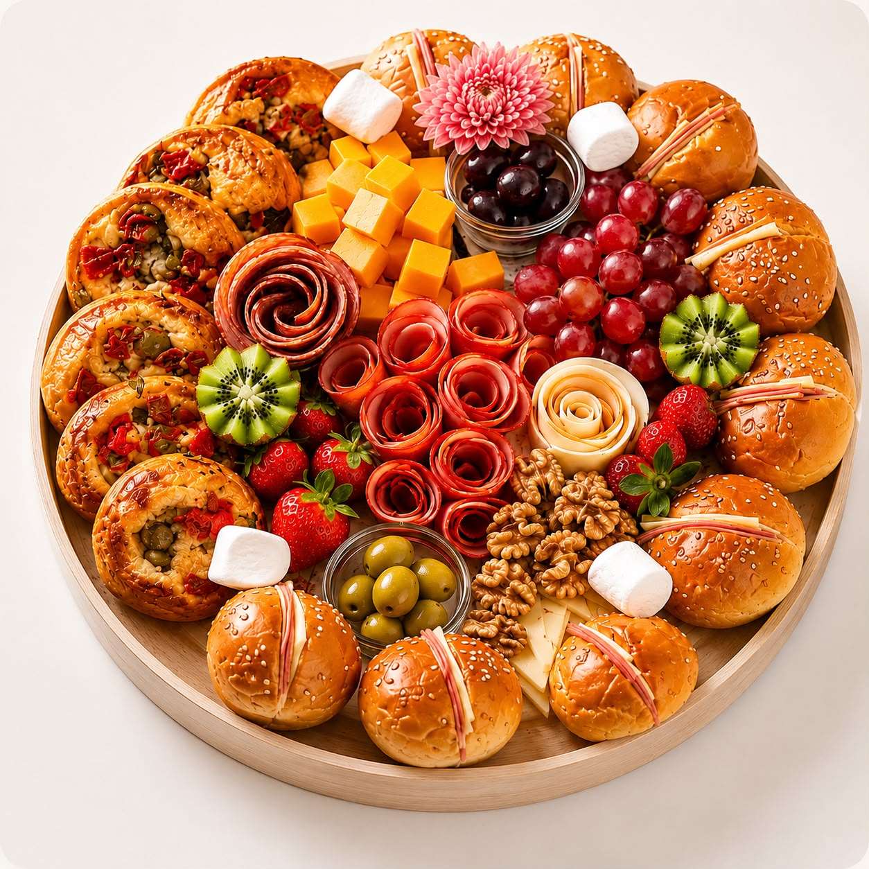 Luxury Gourmet Breakfast Tray
