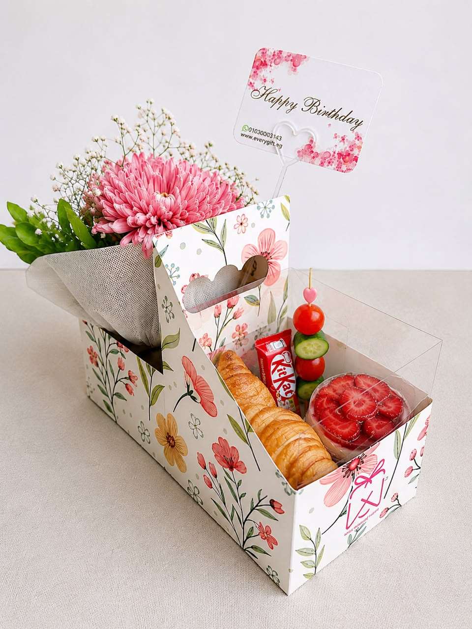 Floral Breakfast Box