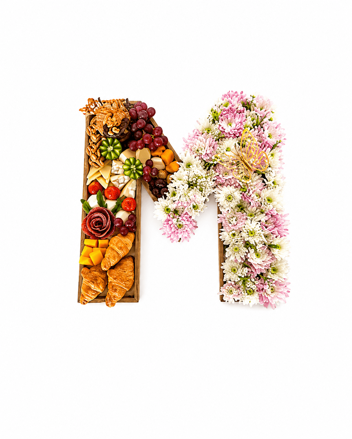 Floral letters