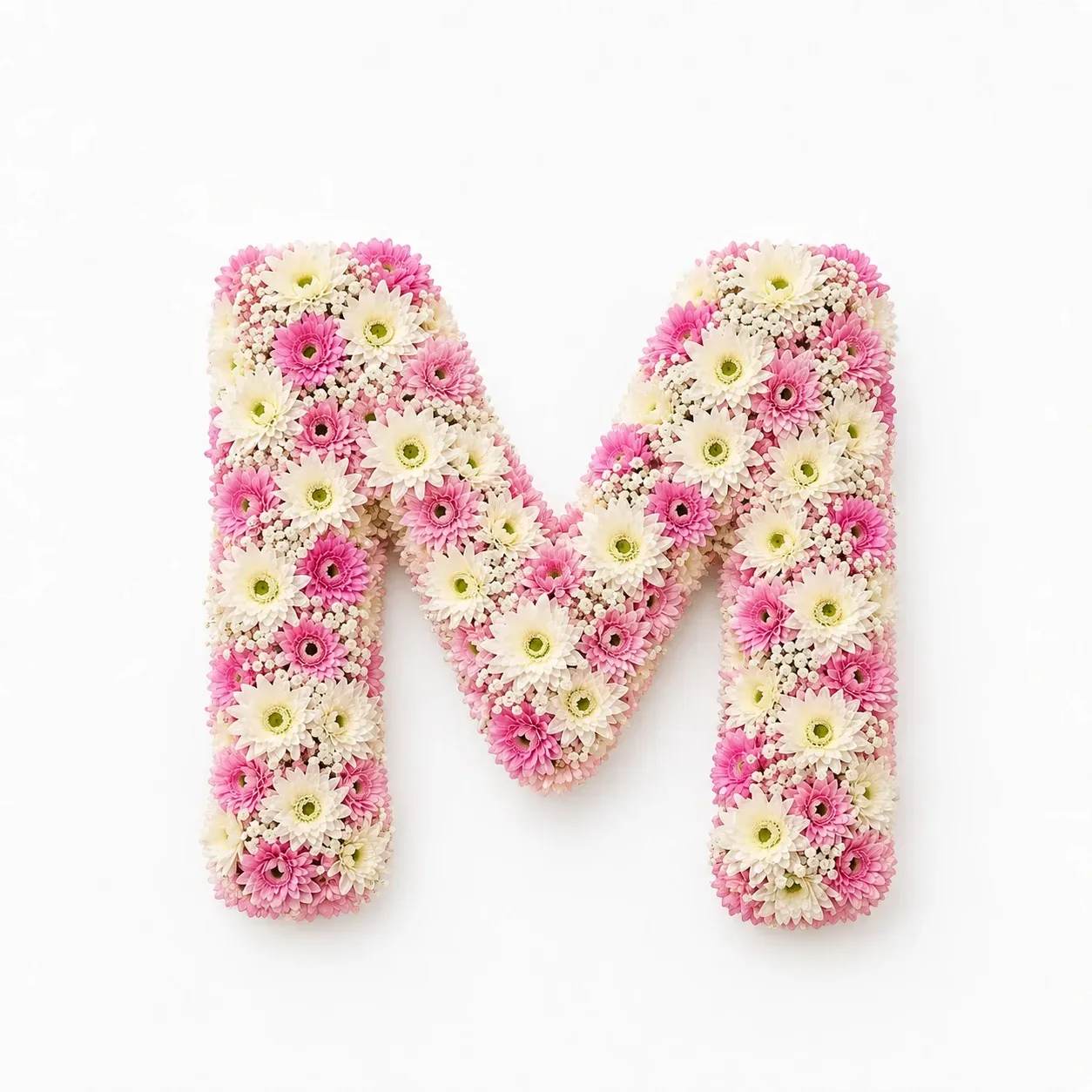 Luxury Floral Letter
