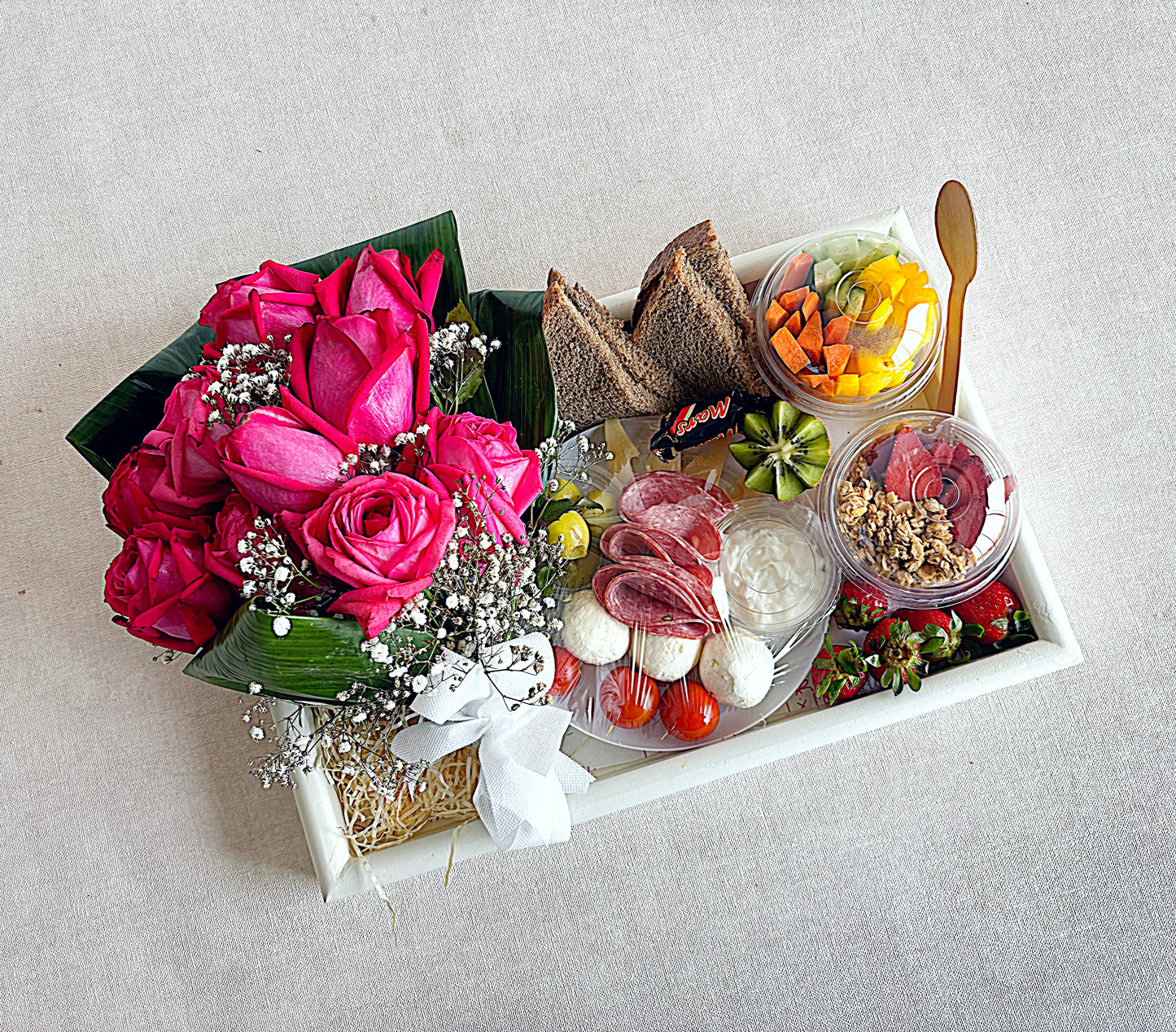 Floral Healthy Breakfast Box