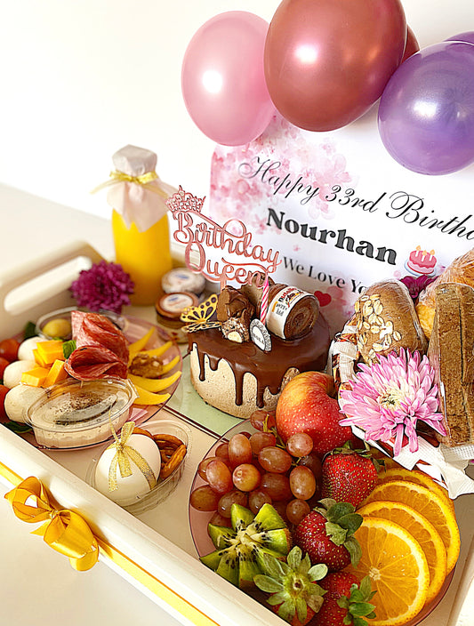 Royal Tray with a Cake