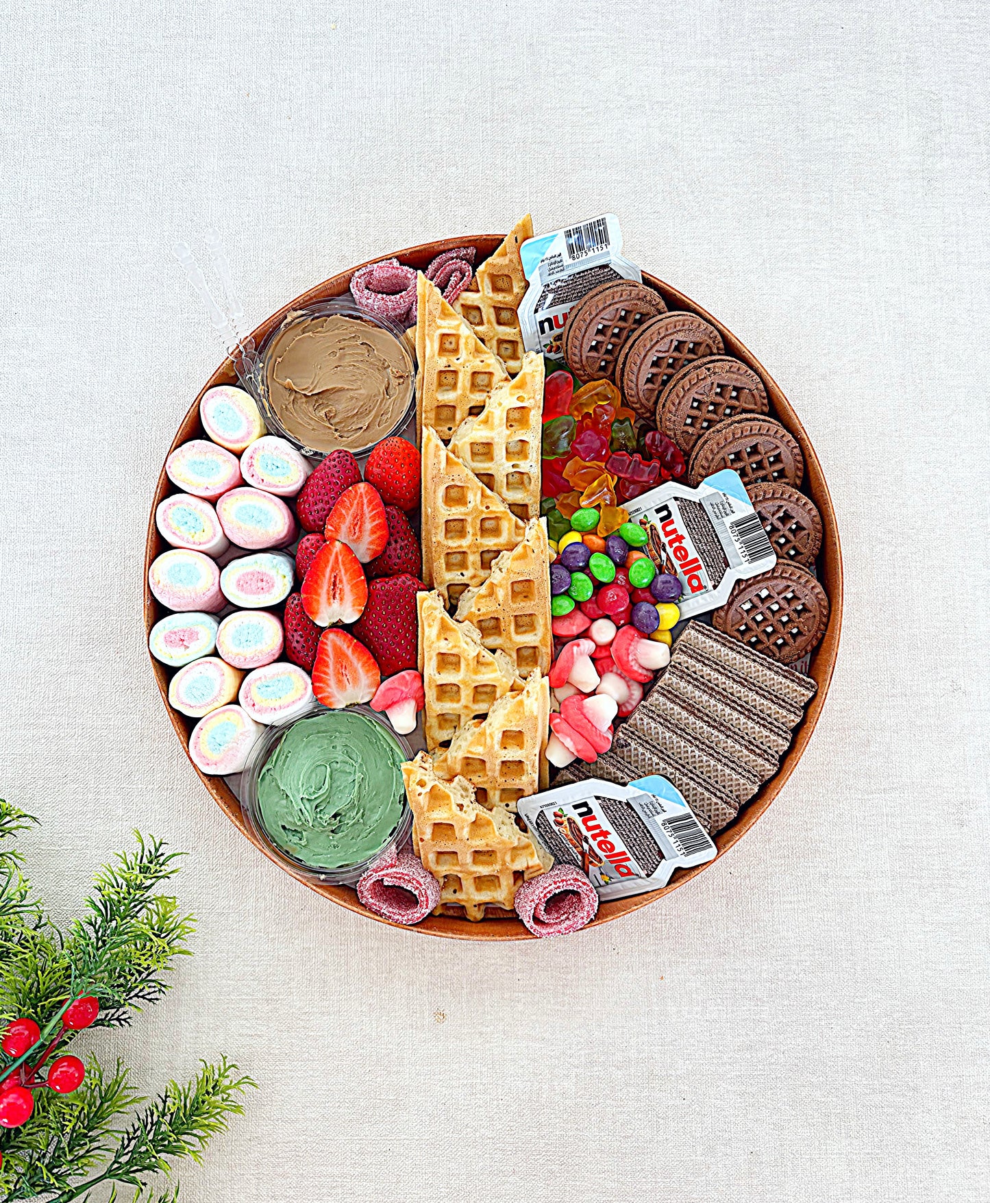 Desserttray breakfast gift Christmas 