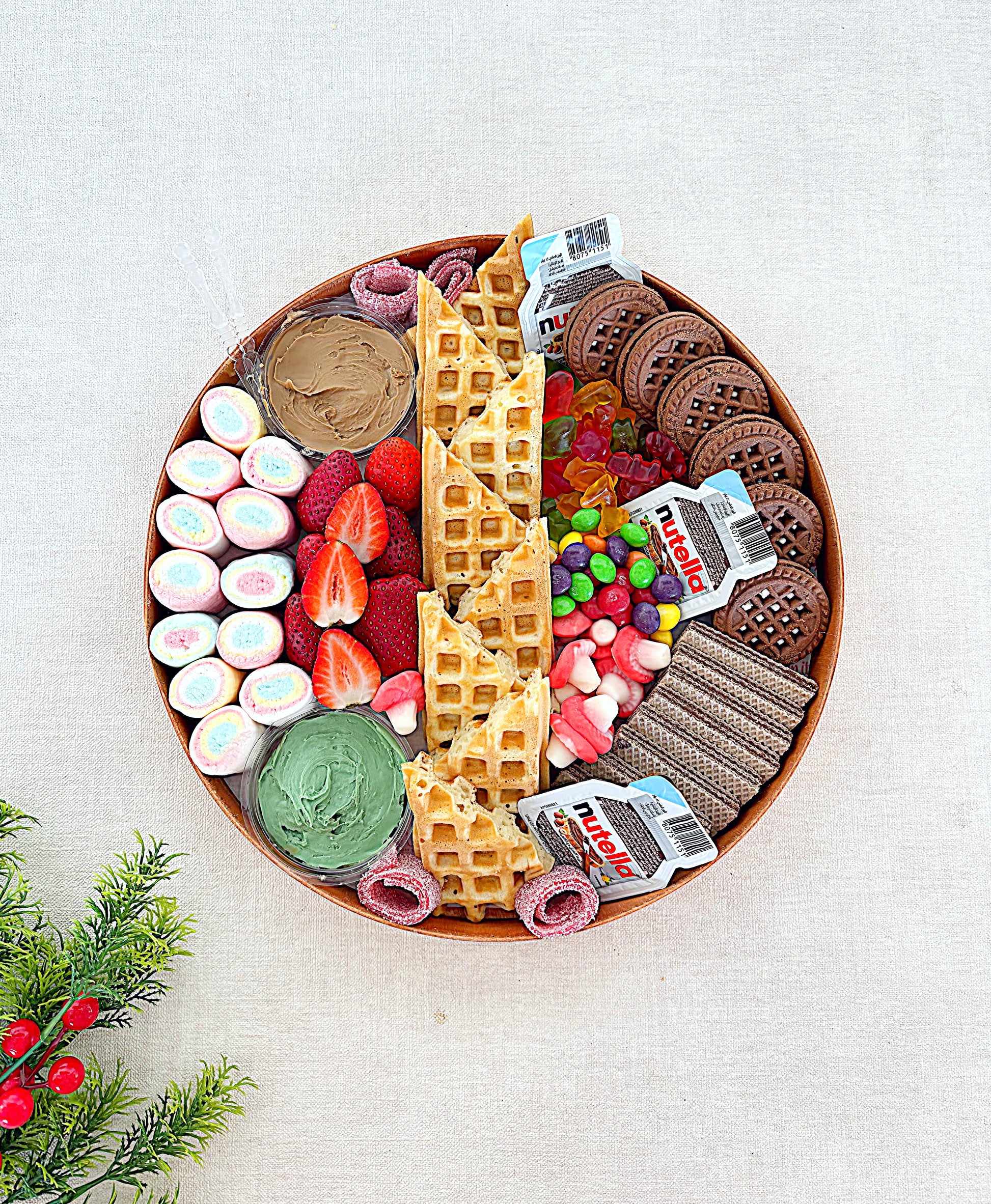 Desserttray breakfast gift Christmas 