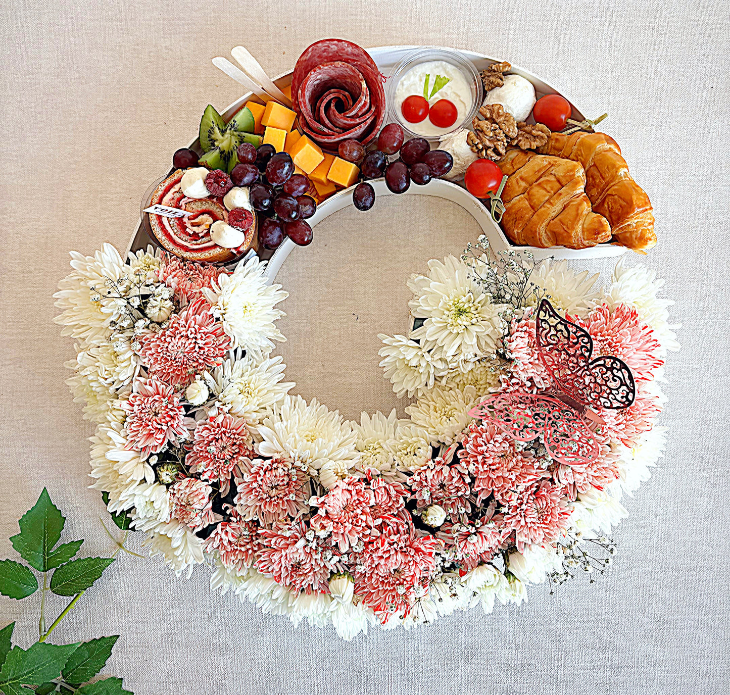 Letterlicious Floral Tray