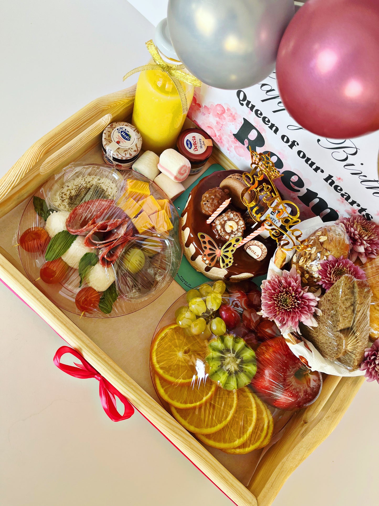 Royal Tray with a Cake