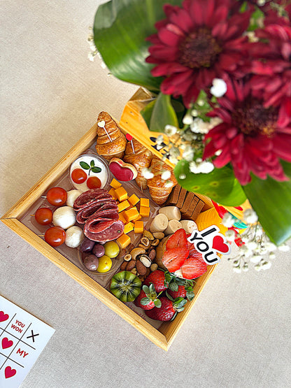 Romantic Breakfast with Flowers