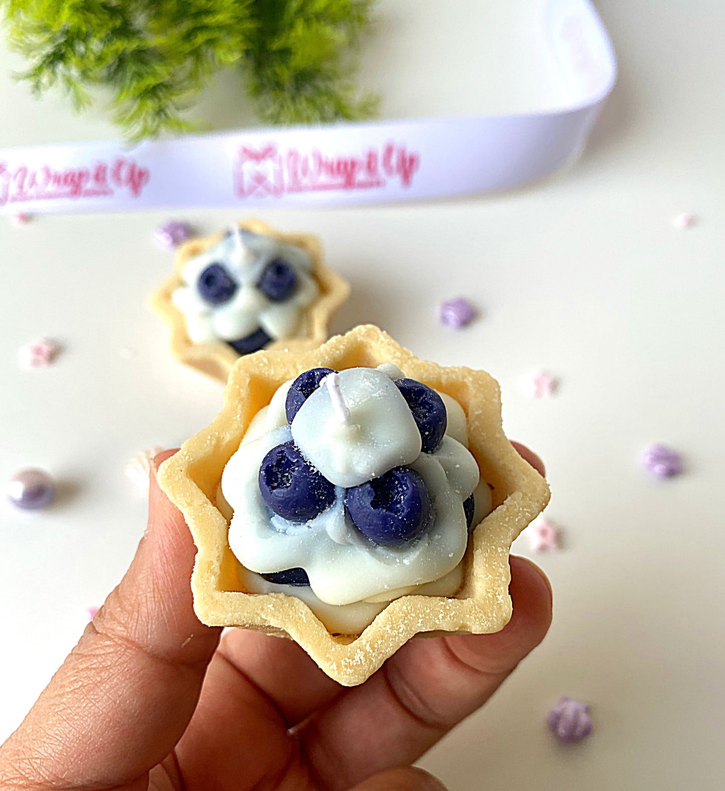 Blueberry Tart mini candle