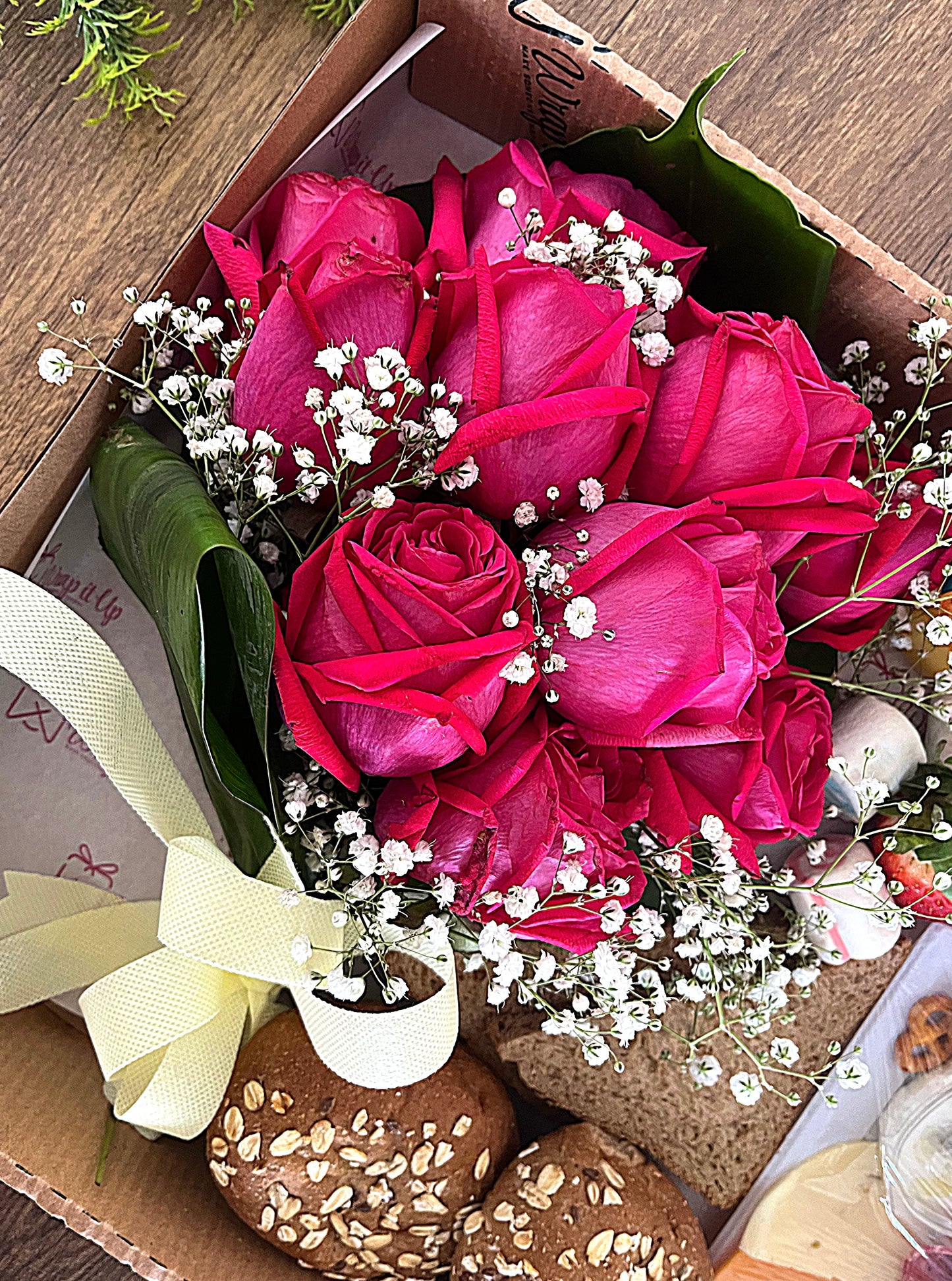 Floral Healthy Breakfast Box