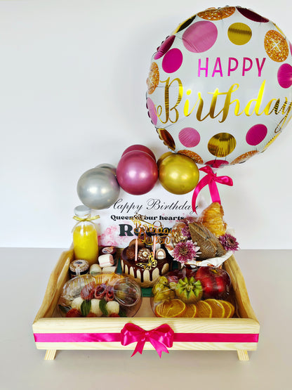 Royal Tray with a Cake