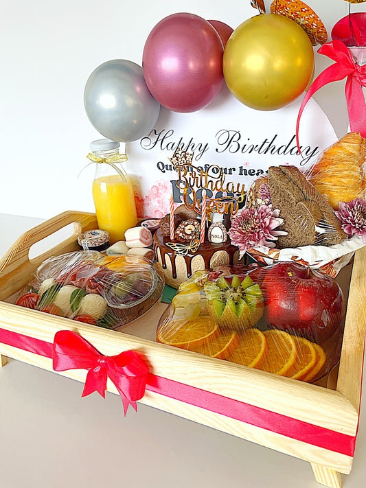 Royal Tray with a Cake