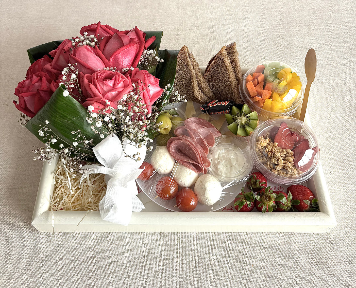 Floral Healthy Breakfast Box