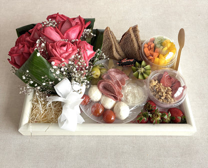 Floral Healthy Breakfast Box
