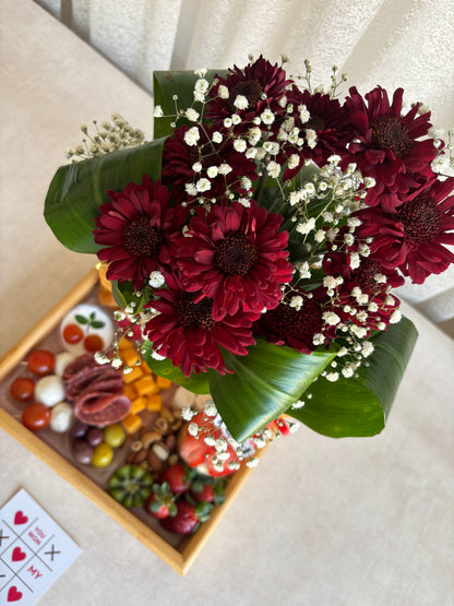 Romantic Breakfast with Flowers