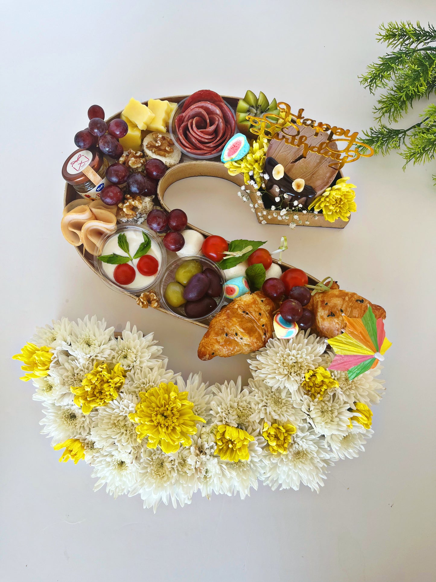 Letterlicious Floral Tray