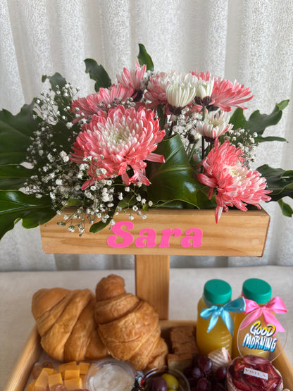 Couple Breakfast Tray