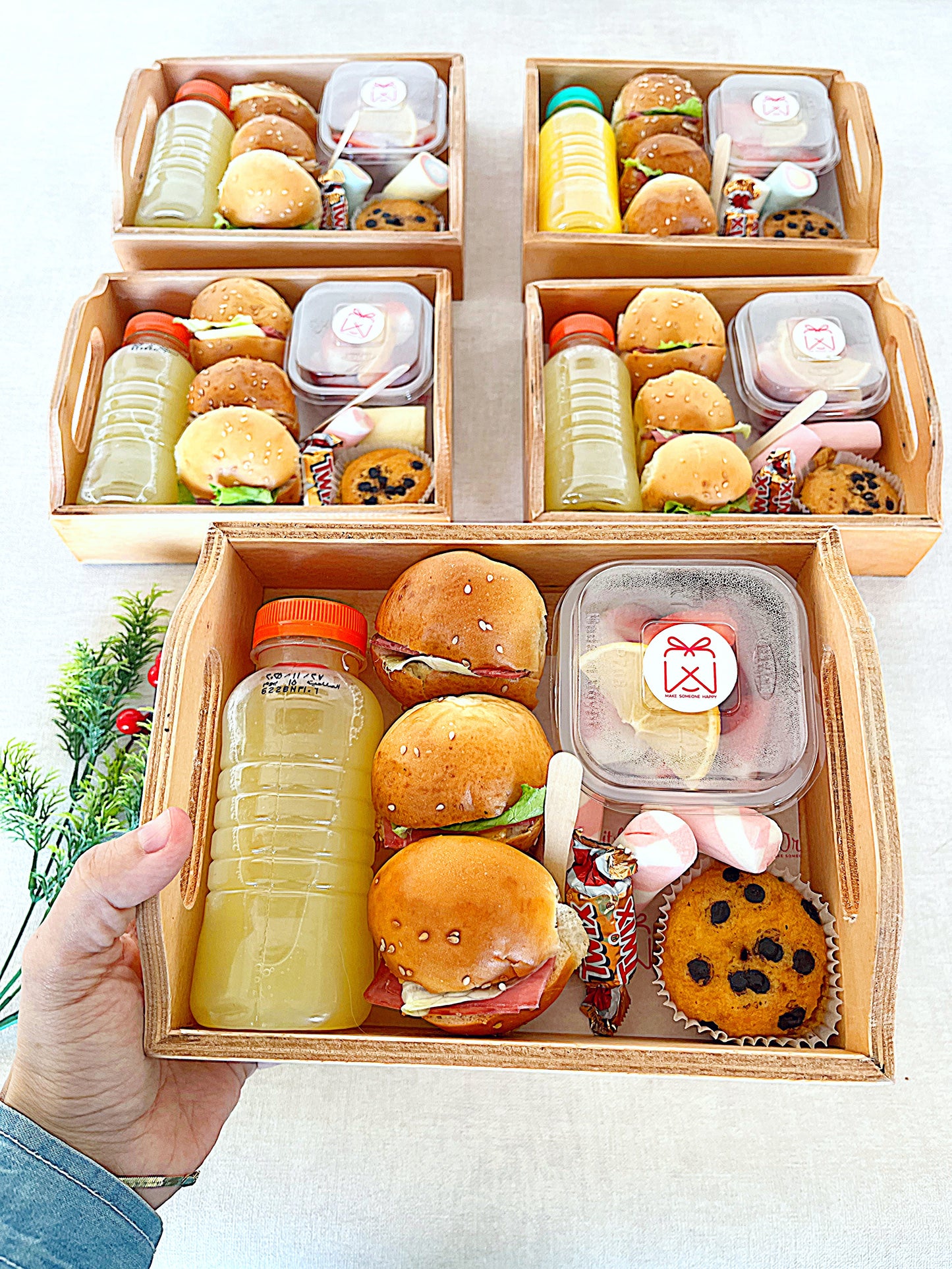 Corporate Morning breakfast Tray