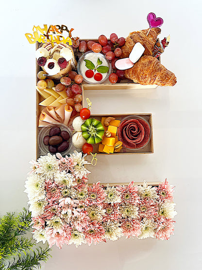 Letterlicious Floral Tray