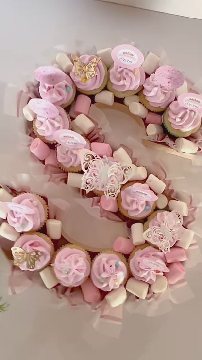 Letterlicious Cupcakes Tray